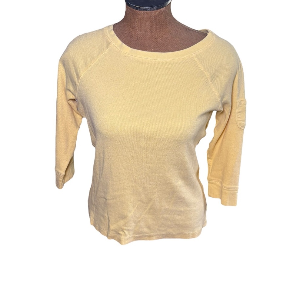 Crazy Horse Women's Yellow Top Size XL